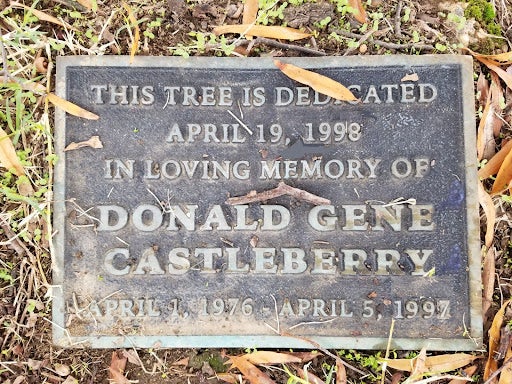 Castleberry Plaque