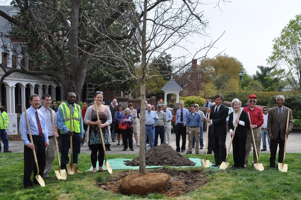 2012 Ceremonial Tree Planting