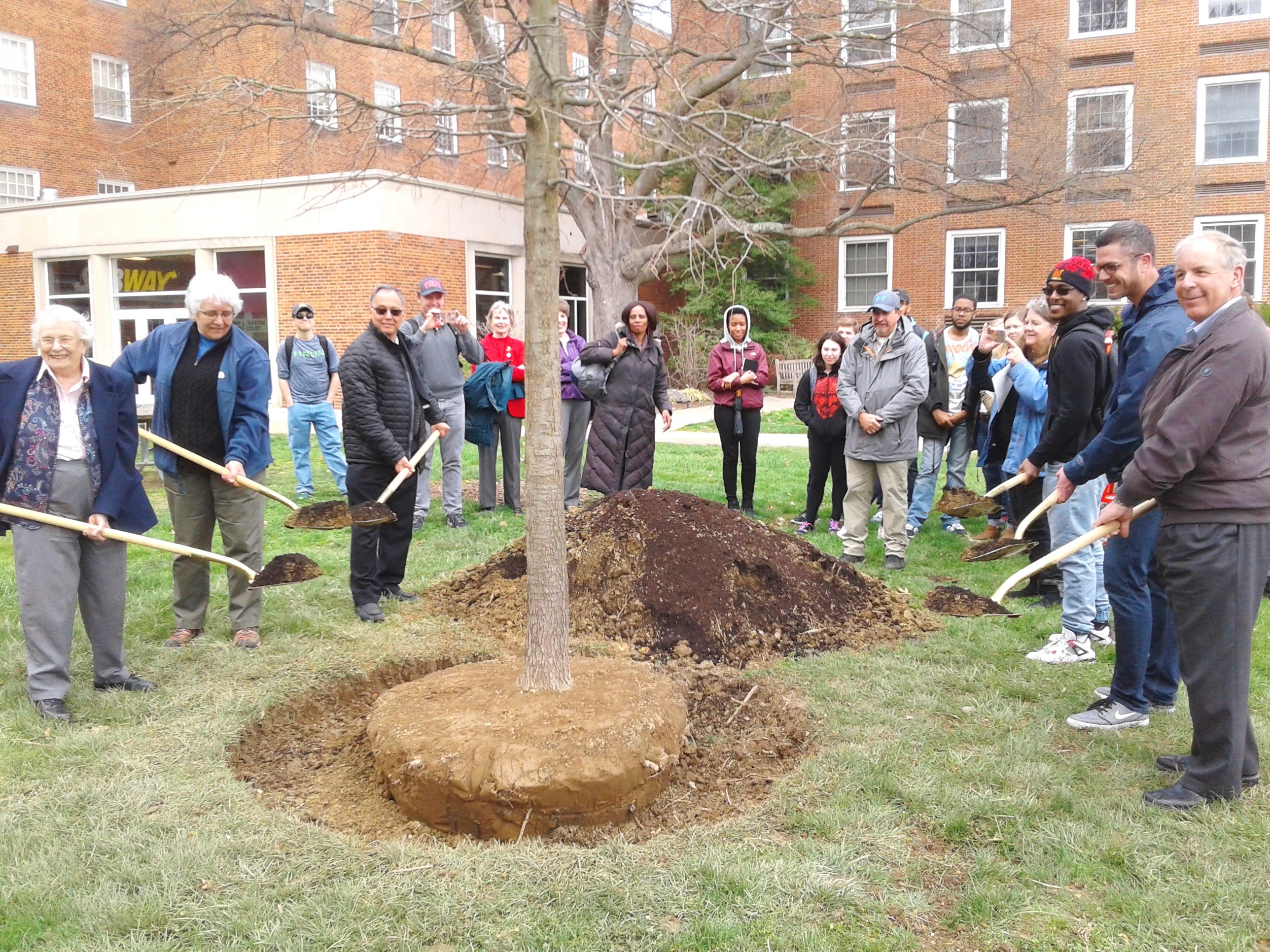 2018 Ceremonial Tree Planting