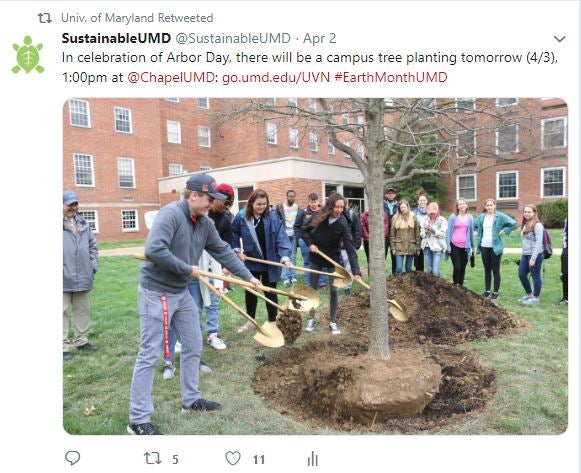 2019 Ceremonial Tree Planting