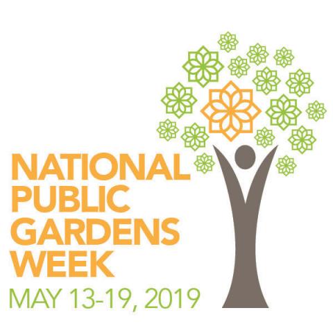 National Public Gardens Week Logo