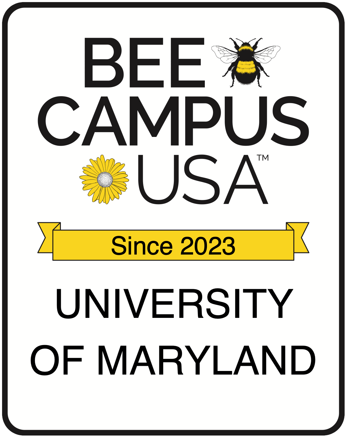 UMD Bee Campus Logo