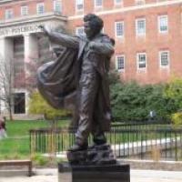 Frederick Douglas Statue - side view