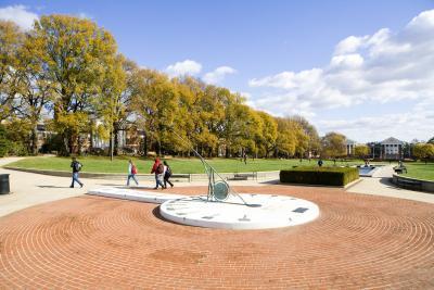 Sundial on McKeldin Mall