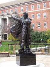 Frederick Douglas Statue - side view