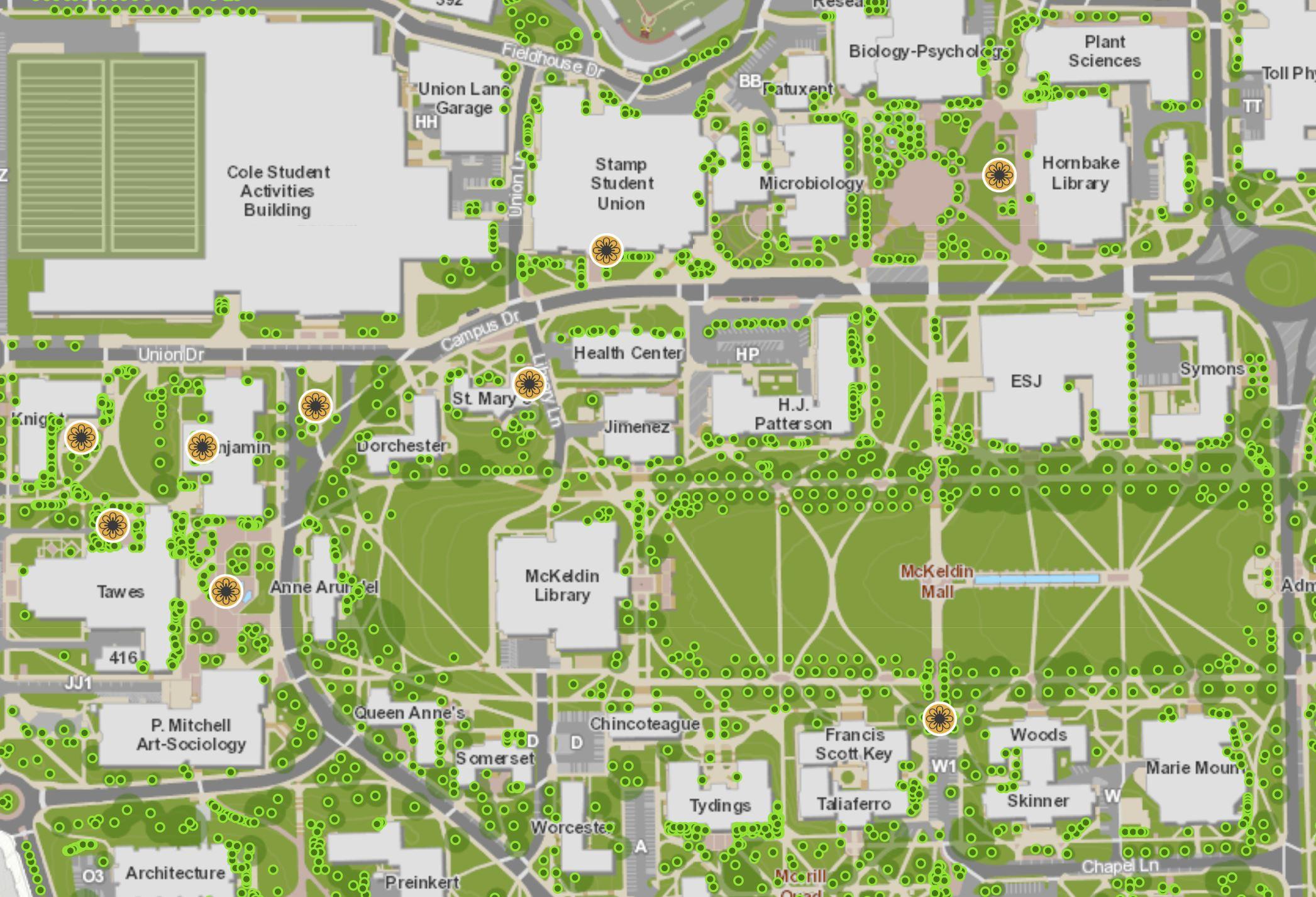 Arboretum Campus Map
