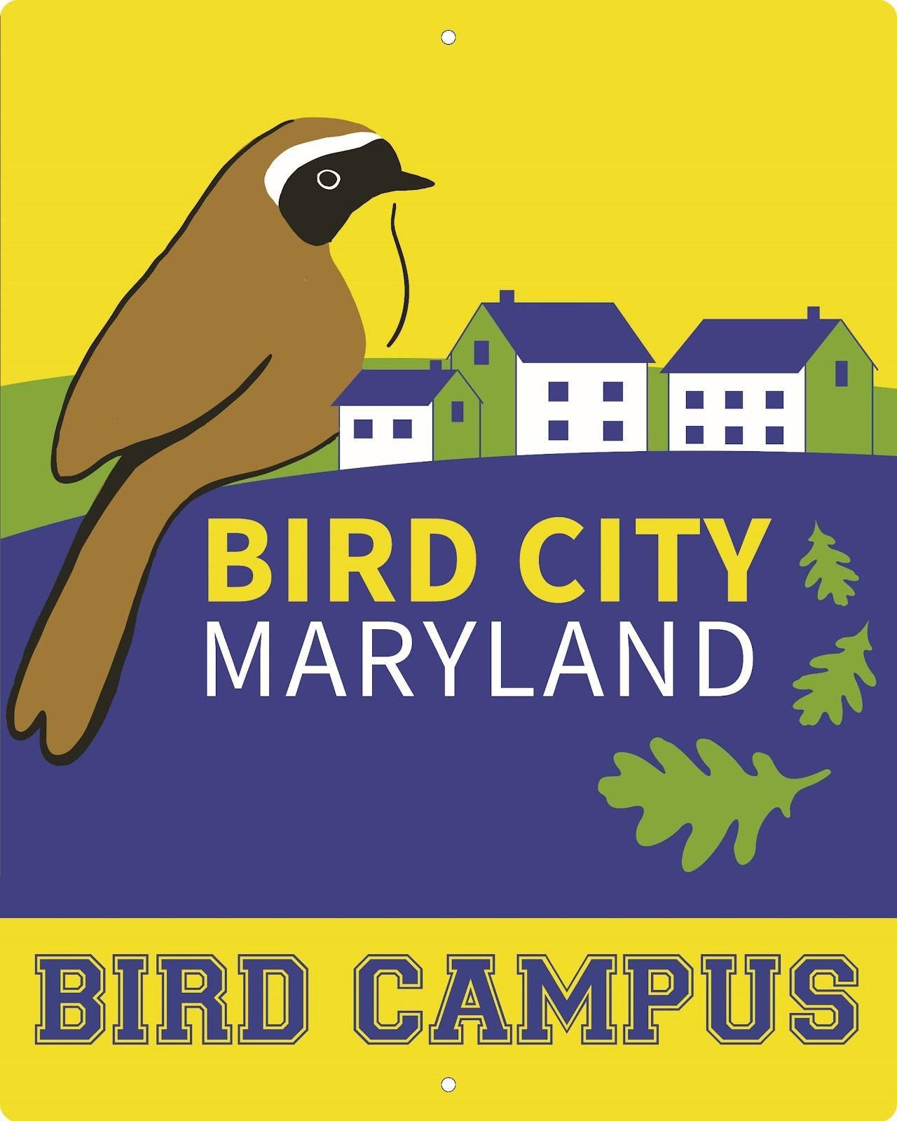 Bird Campus Sign